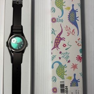 Kids Black & Green Analog Watch